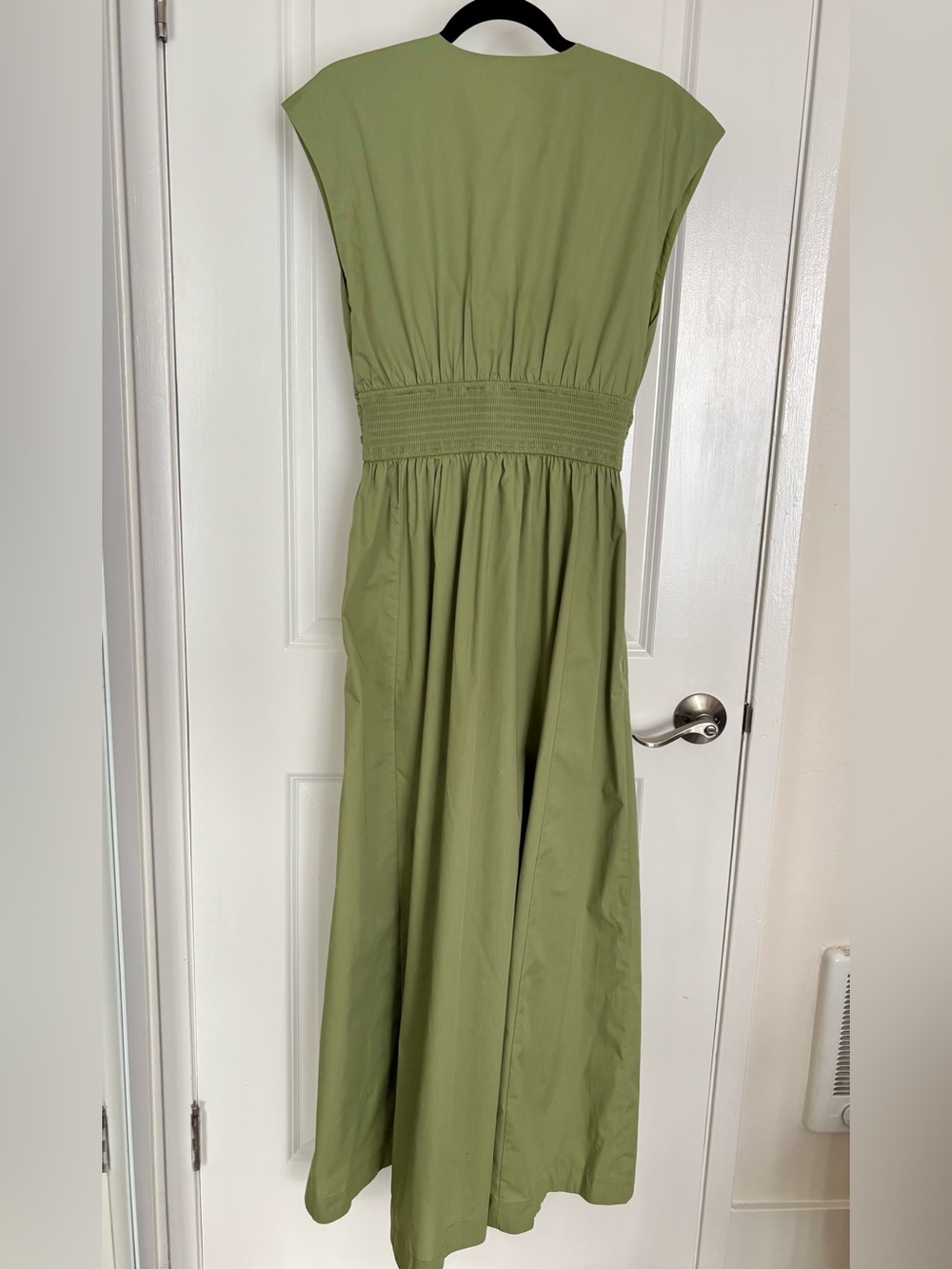 Abercrombie & Fitch Twist Bodice Femme Maxi Dress in Green M tall NWT - Picture 9 of 13